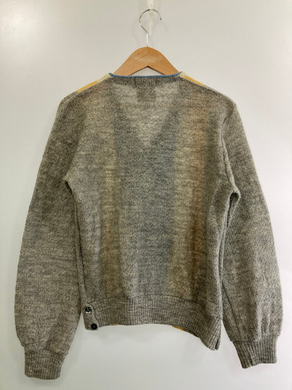 【中古品】【メンズ】 BARCLAY バークレイ 60S MOHAIR CARDIGAN 60年代 モヘアカーディガン メンズ トップス ニット ヴィンテージ 146-251024-em-26-min サイズ：M カラー：グレー系 万代Net店