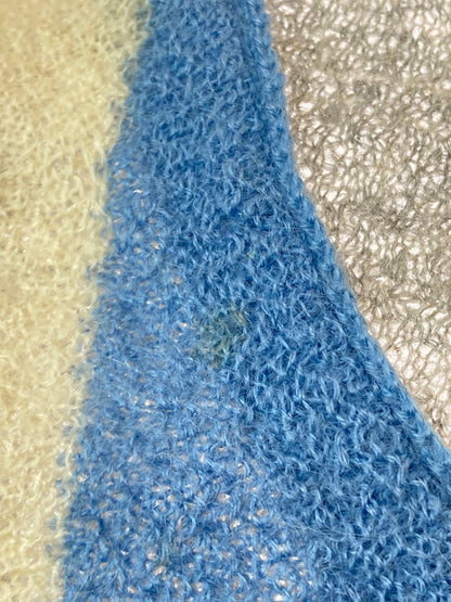 【中古品】【メンズ】 BARCLAY バークレイ 60S MOHAIR CARDIGAN 60年代 モヘアカーディガン メンズ トップス ニット ヴィンテージ 146-251024-em-26-min サイズ：M カラー：グレー系 万代Net店