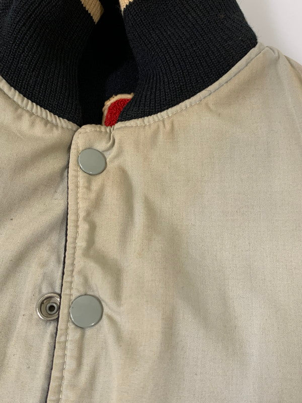 【現状渡し品】【メンズ】 HOWE ATHLETIC APPAREL ハウ アスレチック アパレル 60S AWARD JACKET アワード ジャケット アウター ヴィンテージ メンズ 146-251023-em-20-min サイズ：38 カラー：ブラック 万代Net店