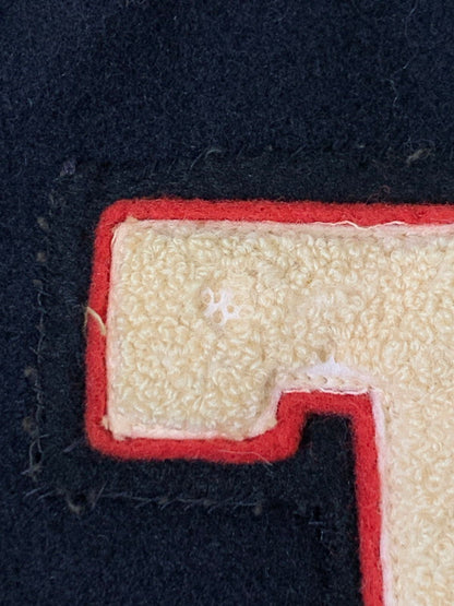 【現状渡し品】【メンズ】 HOWE ATHLETIC APPAREL ハウ アスレチック アパレル 60S AWARD JACKET アワード ジャケット アウター ヴィンテージ メンズ 146-251023-em-20-min サイズ：38 カラー：ブラック 万代Net店