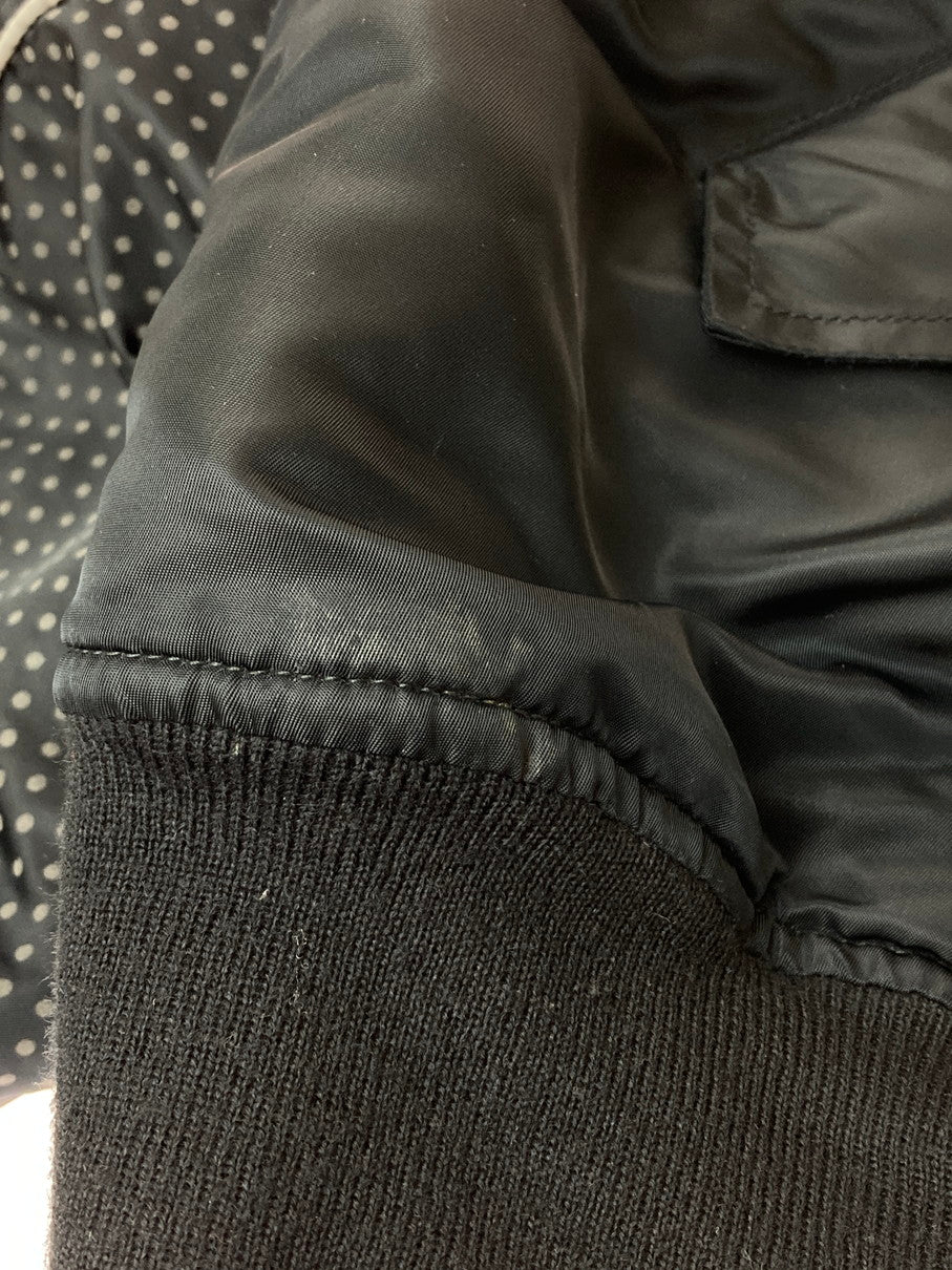 【中古品】【メンズ】 RESONATE GOODENOUGH グッドイナフ 00S MA-1 JACKET エムエーワン ジャケット メンズ アウター ミリタリー ブルゾン 146-251024-em-24-min サイズ：L カラー：ブラック 万代Net店