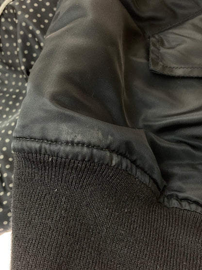 【中古品】【メンズ】 RESONATE GOODENOUGH グッドイナフ 00S MA-1 JACKET エムエーワン ジャケット メンズ アウター ミリタリー ブルゾン 146-251024-em-24-min サイズ：L カラー：ブラック 万代Net店