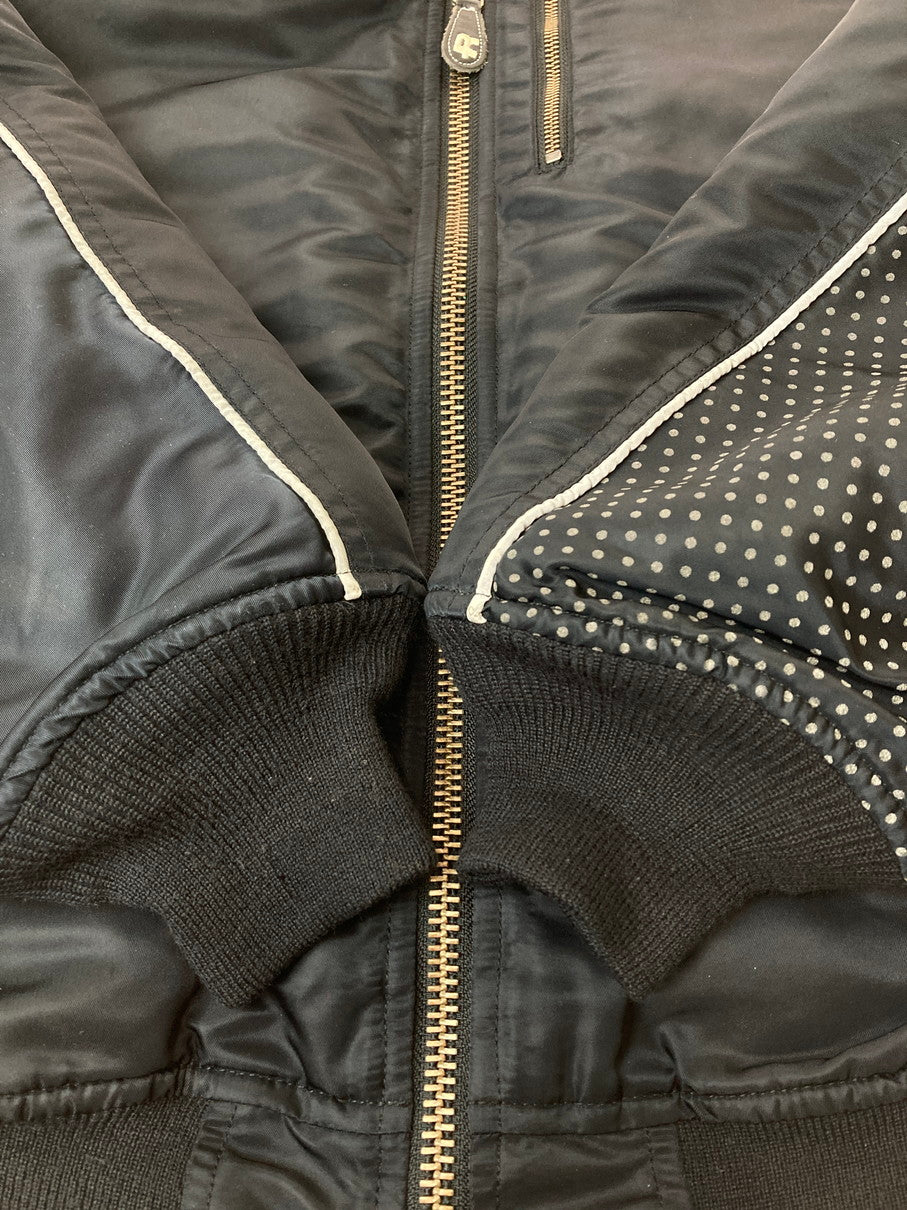 【中古品】【メンズ】 RESONATE GOODENOUGH グッドイナフ 00S MA-1 JACKET エムエーワン ジャケット メンズ アウター ミリタリー ブルゾン 146-251024-em-24-min サイズ：L カラー：ブラック 万代Net店