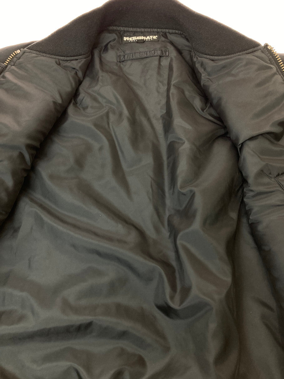 【中古品】【メンズ】 RESONATE GOODENOUGH グッドイナフ 00S MA-1 JACKET エムエーワン ジャケット メンズ アウター ミリタリー ブルゾン 146-251024-em-24-min サイズ：L カラー：ブラック 万代Net店