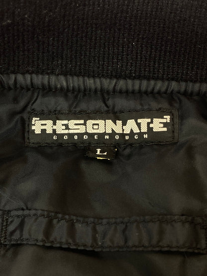 【中古品】【メンズ】 RESONATE GOODENOUGH グッドイナフ 00S MA-1 JACKET エムエーワン ジャケット メンズ アウター ミリタリー ブルゾン 146-251024-em-24-min サイズ：L カラー：ブラック 万代Net店
