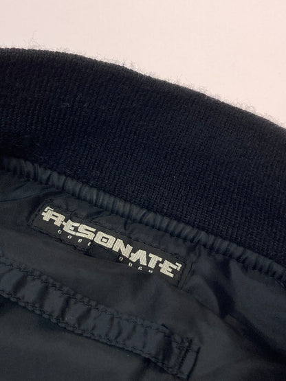【中古品】【メンズ】 RESONATE GOODENOUGH グッドイナフ 00S MA-1 JACKET エムエーワン ジャケット メンズ アウター ミリタリー ブルゾン 146-251024-em-24-min サイズ：L カラー：ブラック 万代Net店