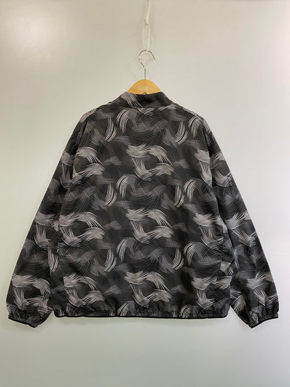 【中古美品】【メンズ】 CALEE キャリー 24SS FEATHER PATTERN TRACK TYPE JACKET CL-24SS025 フェザー パターン トラック タイプ ジャケット ライトアウター 142-251022-yn-01-min サイズ：XL カラー：ダークグレー 万代Net店