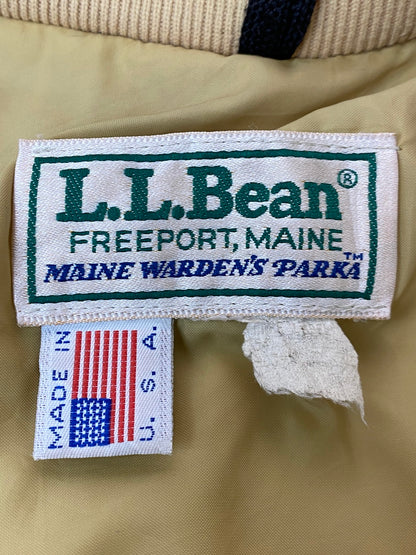 【現状渡し品】【メンズ】 L.L.Bean エルエルビーン 90S GORE-TEX THINSULATE MAINE WARDEN'S PARKA シンサレート メイン ウォーデンズ パーカー アウター 144-251021-jt-20-min カラー：グリーン 万代Net店