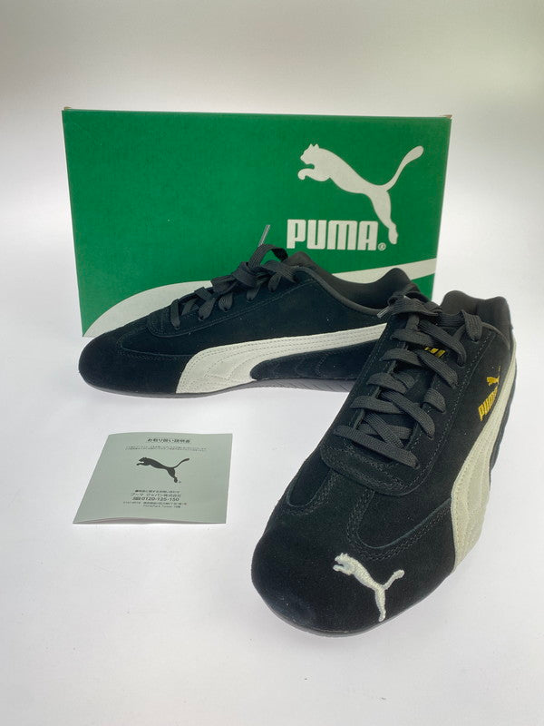 【未使用品】【メンズ】 PUMA プーマ SPEEDCAT OG 39884601 スピードキャット オリジナル スニーカー 靴 164-251021-kk-41-min カラー：PUMA BLACK-PUMA WHITE 万代Net店