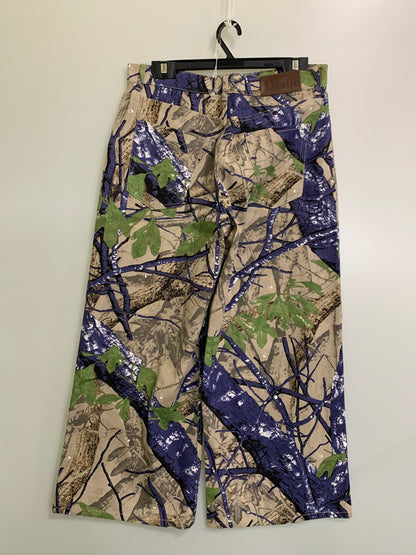 【中古美品】【メンズ】 DEAILE デール REAL TREE BAGGY PANTS BLUE TREE リアルツリー バギーパンツ ブルー ツリー メンズ ボトムス 153-251019-em-02-min サイズ：L カラー：ブラウン系（カモ） 万代Net店