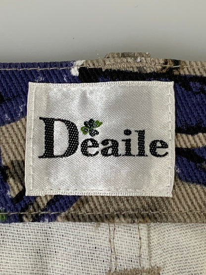 【中古美品】【メンズ】 DEAILE デール REAL TREE BAGGY PANTS BLUE TREE リアルツリー バギーパンツ ブルー ツリー メンズ ボトムス 153-251019-em-02-min サイズ：L カラー：ブラウン系（カモ） 万代Net店