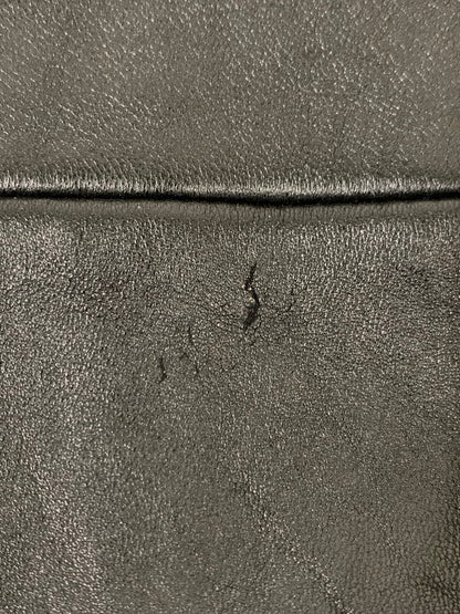 【現状渡し品】【メンズ】 LUIS ALVEAR LEATHER COAT レザーコート アウター 146-251122-AS-5-min サイズ：下記参照 カラー：ブラック 万代Net店