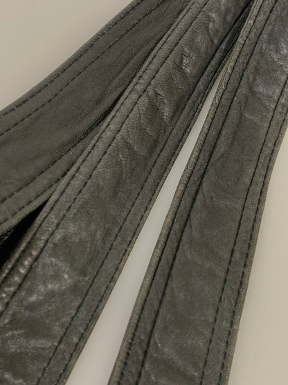 【現状渡し品】【メンズ】 LUIS ALVEAR LEATHER COAT レザーコート アウター 146-251122-AS-5-min サイズ：下記参照 カラー：ブラック 万代Net店