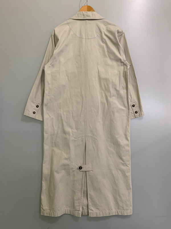 【中古品】【メンズ】 Eddie Bauer エディー・バウアー 80-90S COAT トレンチコート アウター 146-251122-AS-3-min サイズ：M カラー：オフホワイト 万代Net店