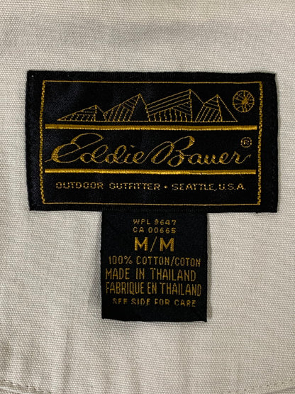 【中古品】【メンズ】 Eddie Bauer エディー・バウアー 80-90S COAT トレンチコート アウター 146-251122-AS-3-min サイズ：M カラー：オフホワイト 万代Net店