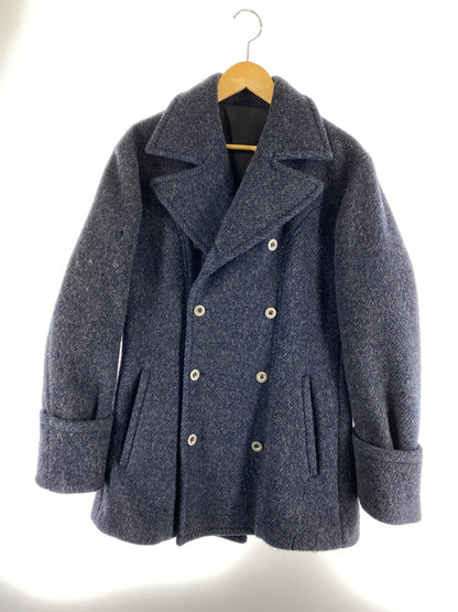 【中古品】【メンズ】 PIED PIPER パイド パイパー WOOL COAT ウールコート アウター 146-260912-hu-57-min サイズ：M カラー：ネイビー系 万代Net店