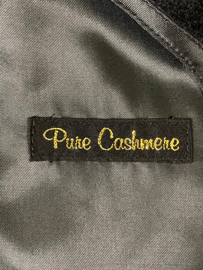 【中古品】【メンズ】 USED CASHMERE COAT カシミアコート アウター ロングコート 146-251122-AS-8-min サイズ：L カラー：ブラック 万代Net店