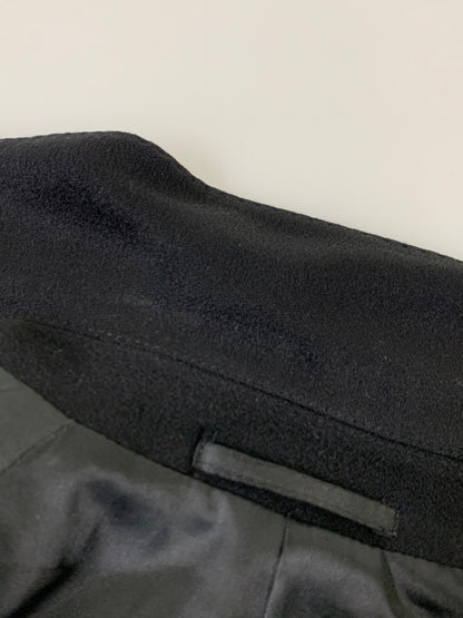 【中古品】【メンズ】 USED CASHMERE COAT カシミアコート アウター ロングコート 146-251122-AS-8-min サイズ：L カラー：ブラック 万代Net店
