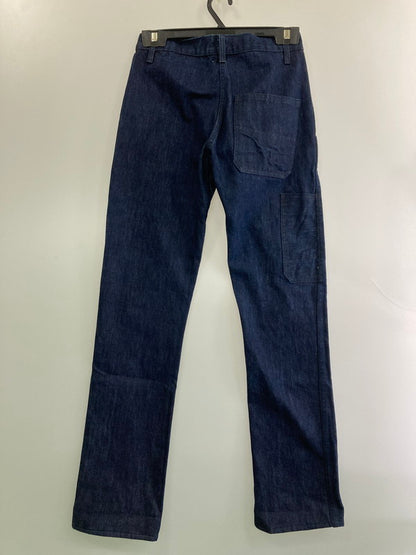 【中古品】【メンズ】 USED ユーズド 猫目ボタン DENIM PANT デニムパンツ ボトムス 157-260104-zi-40-min サイズ：30 カラー：インディゴ 万代Net店