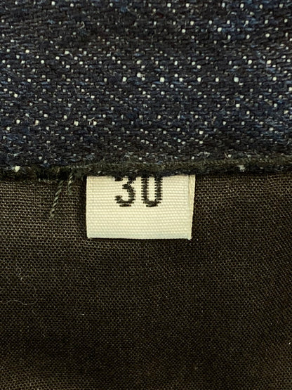 【中古品】【メンズ】 USED ユーズド 猫目ボタン DENIM PANT デニムパンツ ボトムス 157-260104-zi-40-min サイズ：30 カラー：インディゴ 万代Net店
