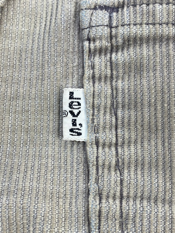 【現状渡し品】【メンズ】 Levi's リーバイス 刻印3 42TALON 70S 646 CORDUROY PANT 1970年代 コーデュロイパンツ メンズ ボトムス 157-260410-KS-25-min カラー：グレー 万代Net店