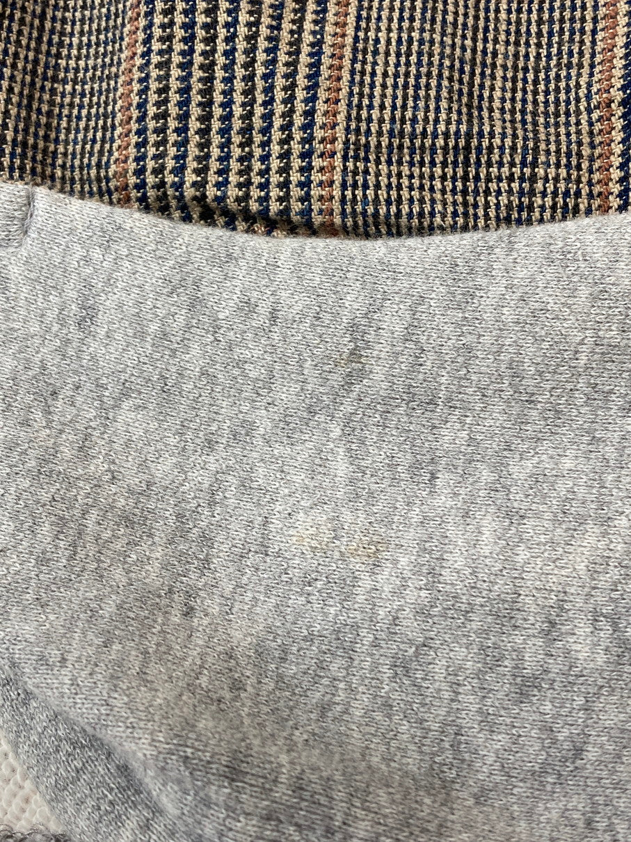 【現状渡し品】【メンズ】 FINAL HOME ファイナルホーム 06AW HYBRID HOODED BLAZER ハイブリッド フーディー ブレザー メンズ アウター 140-251024-em-22-min サイズ：F カラー：ブラウン系（チェック柄） 万代Net店