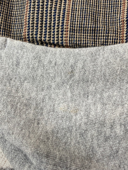 【現状渡し品】【メンズ】 FINAL HOME ファイナルホーム 06AW HYBRID HOODED BLAZER ハイブリッド フーディー ブレザー メンズ アウター 140-251024-em-22-min サイズ：F カラー：ブラウン系（チェック柄） 万代Net店