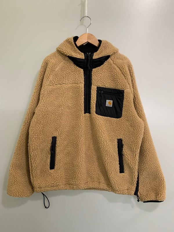 【中古品】【メンズ】 Carhartt WIP カーハート ワークインプログレス PRENTIS PULLOVER I027123 プレンティス プルオーバー アウター フリースジャケット 142-251106-kk-53-min サイズ：L カラー：ベージュ 万代Net店