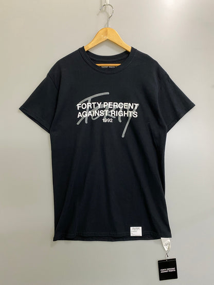【中古美品】【メンズ】 FPAR フォーティー パーセント アゲインスト ライツ 22SS PHASE SS TEE 221NTFP-STM12 フェーズ ショートスリーブ Tシャツ 半袖Tシャツ トップス 142-260623-yn-07-min サイズ：S カラー：ブラック 万代Net店