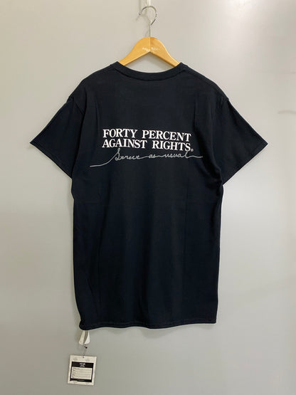 【中古美品】【メンズ】 FPAR フォーティー パーセント アゲインスト ライツ 22SS PHASE SS TEE 221NTFP-STM12 フェーズ ショートスリーブ Tシャツ 半袖Tシャツ トップス 142-260623-yn-07-min サイズ：S カラー：ブラック 万代Net店