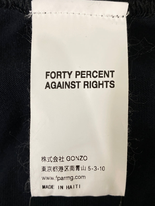 【中古美品】【メンズ】 FPAR フォーティー パーセント アゲインスト ライツ 22SS PHASE SS TEE 221NTFP-STM12 フェーズ ショートスリーブ Tシャツ 半袖Tシャツ トップス 142-260623-yn-07-min サイズ：S カラー：ブラック 万代Net店