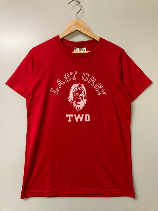 【中古美品】【メンズ】 UNDERCOVER アンダーカバー ×A BATHING APE アベイシングエイプ LAST ORGY TWO TEE Ｔシャツ トップス 140-251018-ks-25-min サイズ：M カラー：レッド 万代Net店