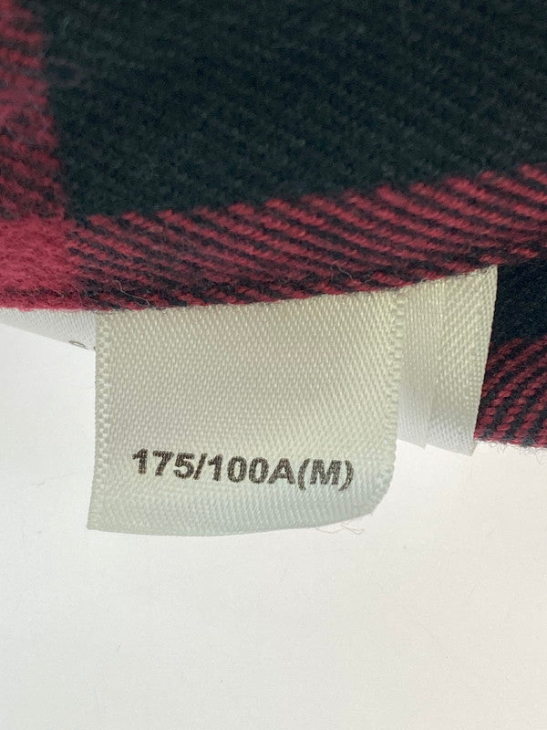 【中古品】【メンズ】 SOPHNET. ソフネット SOPH-178153 17AW TIMBERLAND FLANNEL CHECK PANEL SIDE ZIP SHIRT サイドジップシャツ トップス 142-251112-ks-52-min サイズ：M カラー：レッド系 万代Net店