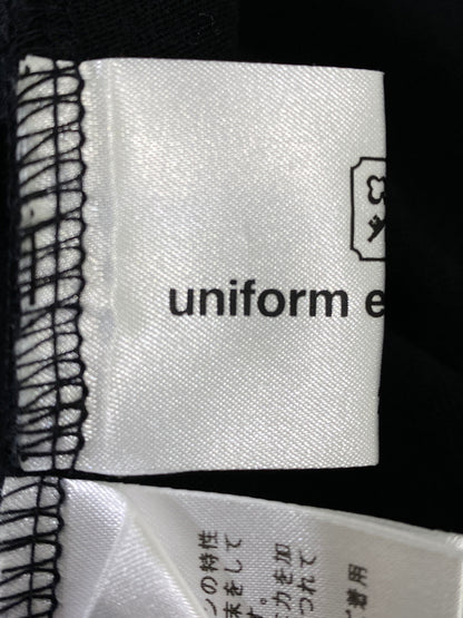 【中古品】【メンズ】 UNIFORM EXPERIMENT ユニフォームエクスペリメント 18AW BOTH SIDE CREW NECK LONG SLEEVE TEE UE-189070 メンズ 丸襟 長袖 142-260630-hu-25-min サイズ：2 カラー：ブラック 万代Net店