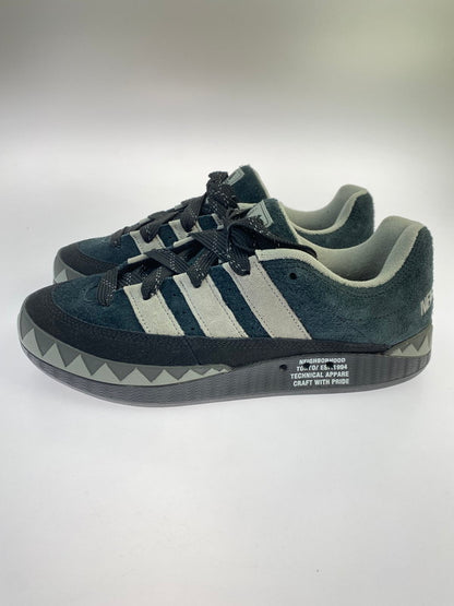 【中古品】【メンズ】 adidas アディダス × NEIGHBORHOOD ネイバーフッド 別注 コラボ ADIMATIC HP6770 アディマティック スニーカー 靴 161-251021-kk-54-min カラー：CBLACK/CHSOGR/DGSOGR 万代Net店