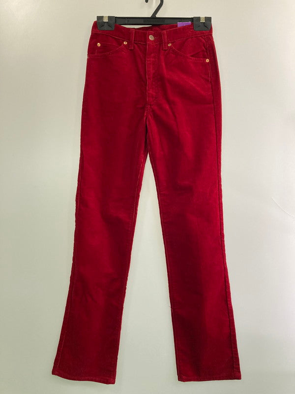 【中古美品】【メンズ】 BIG-JOHN ビックジョン B10421 コーデュロイパンツ 157-260104-zi-41-min サイズ：170A カラー：レッド 万代Net店