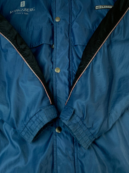 【現状渡し品】【メンズ】 UMBRO アンブロ 90S LS ZIP UP JACKET 90年代 ロングスリーブ ジップアップ ジャケット 長袖 アウター 146-260804-hu-32-min サイズ：不明 下記参照 カラー：ブルー 万代Net店