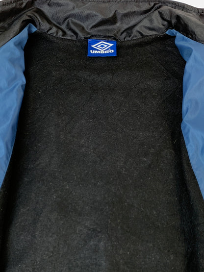 【現状渡し品】【メンズ】 UMBRO アンブロ 90S LS ZIP UP JACKET 90年代 ロングスリーブ ジップアップ ジャケット 長袖 アウター 146-260804-hu-32-min サイズ：不明 下記参照 カラー：ブルー 万代Net店