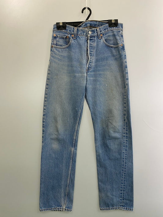 【現状渡し品】【メンズ】 Levi's リーバイス 90S 501xx ボタン裏刻印653 USA製 DENIM PANTS 90年代 デニム パンツ アメリカ製 メンズ ボトムス ジーンズ ジーパン 157-251109-em-36-min サイズ：Ｗ33 L36 カラー：インディゴブルー 万代Net店