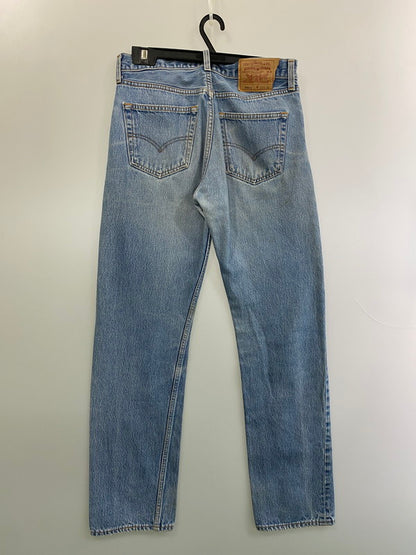 【現状渡し品】【メンズ】 Levi's リーバイス 90S 501xx ボタン裏刻印653 USA製 DENIM PANTS 90年代 デニム パンツ アメリカ製 メンズ ボトムス ジーンズ ジーパン 157-251109-em-36-min サイズ：Ｗ33 L36 カラー：インディゴブルー 万代Net店