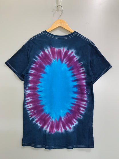 【中古品】【メンズ】 CHALLENGER チャレンジャー THUNDER ROSE S S TEE 半袖Tシャツ ショートスリーブ 142-260718-AS-24-min サイズ：M カラー：ブルー 万代Net店