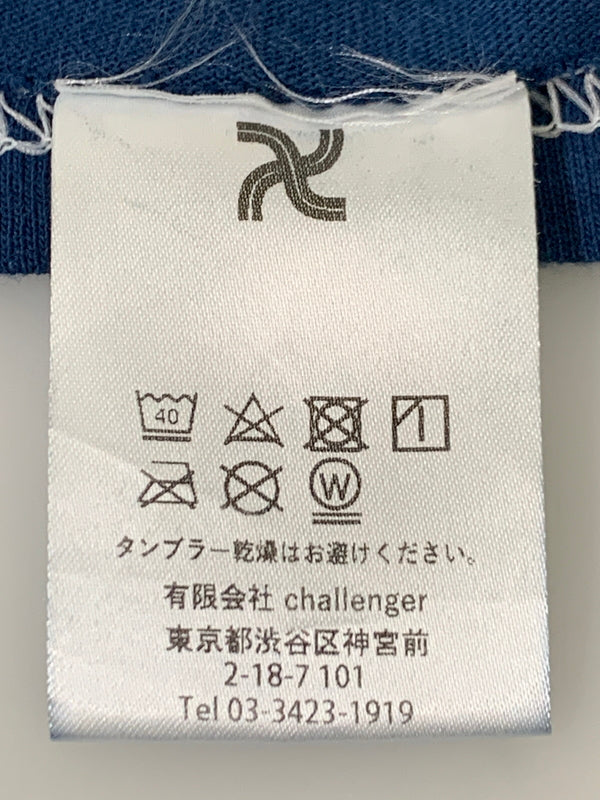 【中古品】【メンズ】 CHALLENGER チャレンジャー THUNDER ROSE S S TEE 半袖Tシャツ ショートスリーブ 142-260718-AS-24-min サイズ：M カラー：ブルー 万代Net店