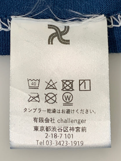 【中古品】【メンズ】 CHALLENGER チャレンジャー THUNDER ROSE S S TEE 半袖Tシャツ ショートスリーブ 142-260718-AS-24-min サイズ：M カラー：ブルー 万代Net店