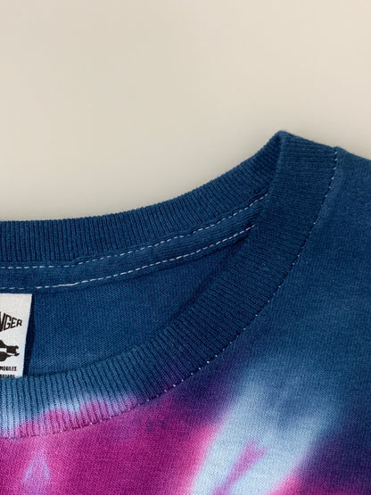 【中古品】【メンズ】 CHALLENGER チャレンジャー THUNDER ROSE S S TEE 半袖Tシャツ ショートスリーブ 142-260718-AS-24-min サイズ：M カラー：ブルー 万代Net店