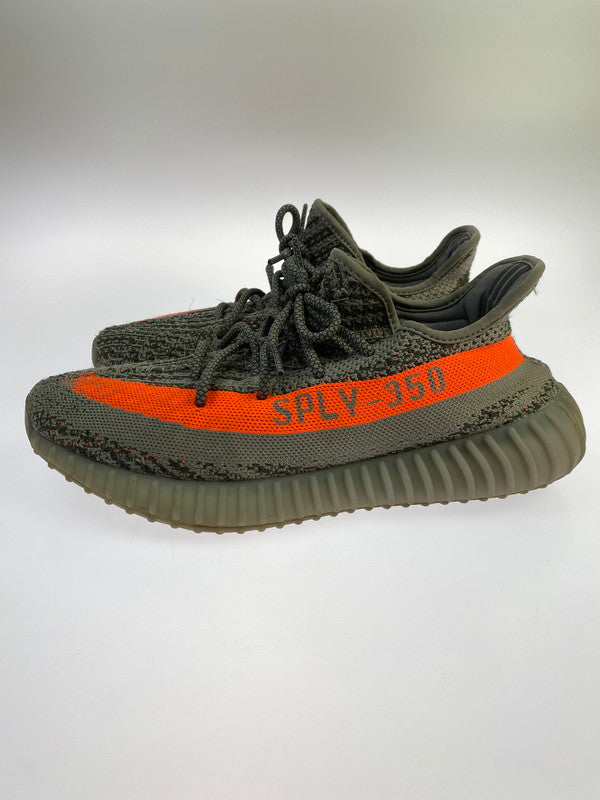 【中古品】【メンズ】 adidas アディダス YEEZY BOOST 350 V2 GW1229 BELGA REFLECTIVE イージーブースト 350 V2 ベルーガ リフレクティブ スニーカー 靴 161-251021-kk-56-min カラー：BELURF/STEGRY/SOLRED 万代Net店