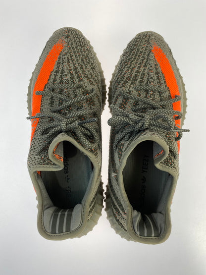 【中古品】【メンズ】 adidas アディダス YEEZY BOOST 350 V2 GW1229 BELGA REFLECTIVE イージーブースト 350 V2 ベルーガ リフレクティブ スニーカー 靴 161-251021-kk-56-min カラー：BELURF/STEGRY/SOLRED 万代Net店