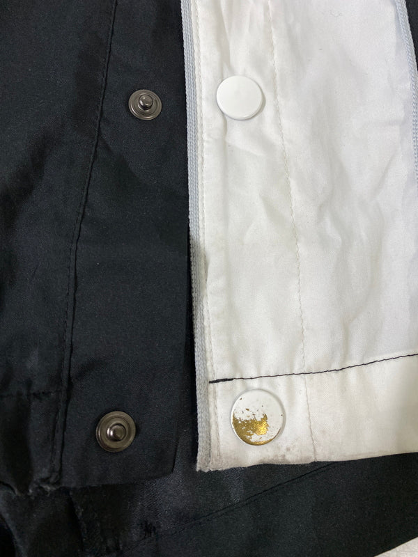 【中古品】【メンズ】 NIKE ナイキ SIDE LINE NYLON WIDE PANTS サイド ライン ナイロン ワイド パンツ ボトムス 159-260807-jt-22-min サイズ：XXL カラー：ブラック/ホワイト 万代Net店