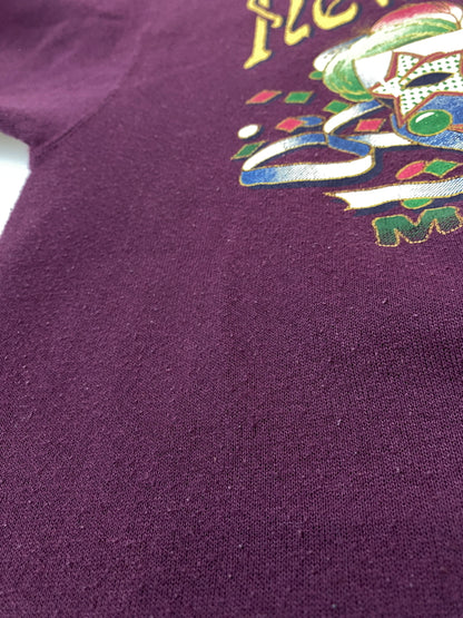 【中古品】【メンズ】 TULTEX タルテックス MARDI GRAS TWO FACE SWEAT スウェットシャツ トレーナー トップス 146-260715-yn-21-min サイズ：S カラー：パープル 万代Net店