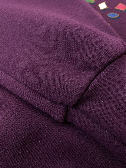 【中古品】【メンズ】 TULTEX タルテックス MARDI GRAS TWO FACE SWEAT スウェットシャツ トレーナー トップス 146-260715-yn-21-min サイズ：S カラー：パープル 万代Net店