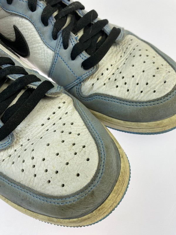 【現状渡し品】【メンズ】 NIKE ナイキ AIR JORDAN 1 HIGH OG 555088-134 エア ジョーダン 1 レトロ ハイ オリジナル スニーカー 靴 160-251021-kk-46-min カラー：WHITE/BLACK-UNIVERSITY BLUE 万代Net店